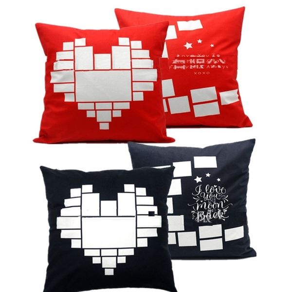 

40*40cm sublimation blank cushion cover pillow cases diy p thermal heat print sofa party easter pillow covers pillowcase decor hh11901