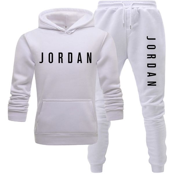 

brand new plus fleece hoodie long-sleeved sportswear pullover + trousers jogging men's track suit 3xl sports s, Gray