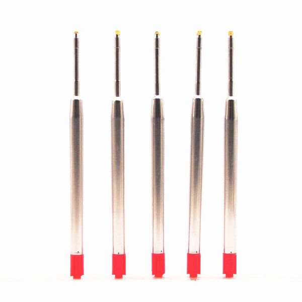

5pcs factory outlets advanced red ink refill ink 0.5mm nib ball point pen .pencils writing suppl h bbyjpy, Blue;orange