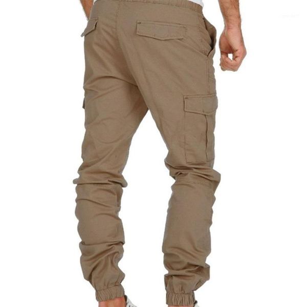 

men's pants men harem joggers mens cargo multi pockets regular streetwear drawstring sweatpants male pantalones fashion hombre ca n3m91, Black