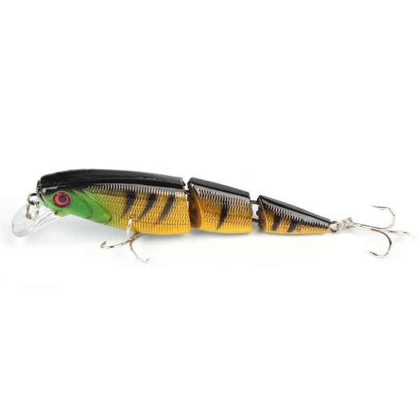

1pcs 10.5cm 15g crankbait sinking bait lifelike fishing lures 3 sections crank bait excellent painting hard bait sqckib ppshop01