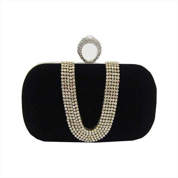 

вечерние сумки из замши бархата rhinestone стад кольцо декор вечерний коктейль clutch bag drop доставка хорошее качество