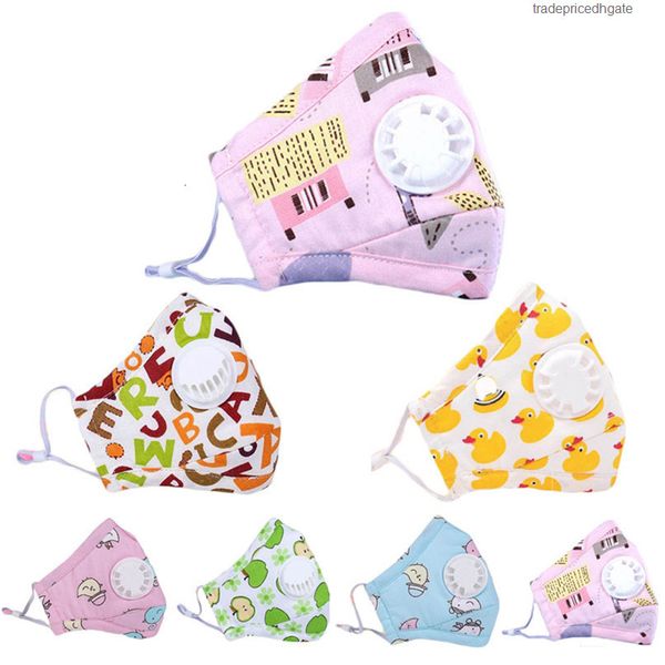 

factoryh8xqfilter face kids children's pm2.5 masks breathing designer valve car apple cotton anti-fog three-layer printed cartoon m