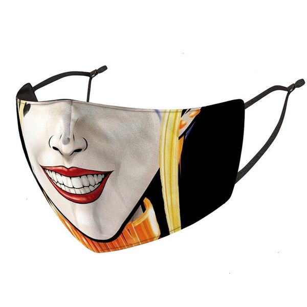 

fashion masks mask designer printed face facemask clown dustproof windproof and haze replaceable pm2.5 filter washoutleth77j