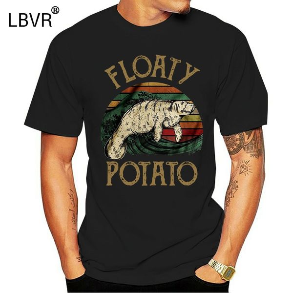 

men funny t shirt fashion tshirt floaty potato vintage manatee women t-shirt sport hooded sweatshirt hoodie