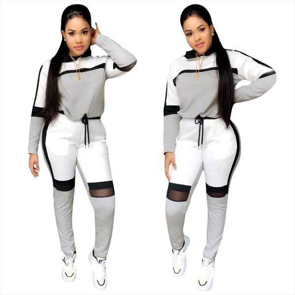 

women reflective tracksuit night version buttons turn down collar long sleeve crop casual pants two piece set, Gray