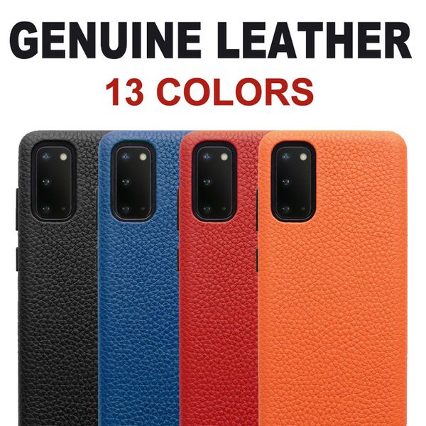 

genuine leather case for samsung galaxy s20/s20 plus/s20 ultra cases luxury premium real cowhide business phone back cover