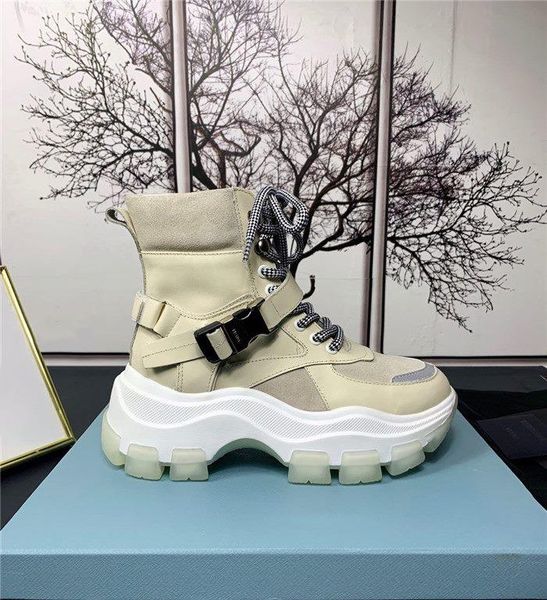 

prada любители старых папа обувь высокого верхней случайные старые ботинки папу, яловичная lightsome и удобный толстой подошве спортивной об, Black