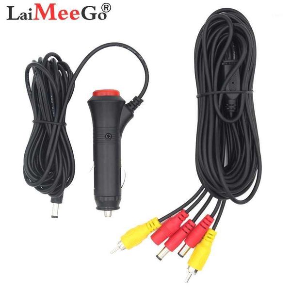

car video easy install power cable for rearview camera connect monitor to cigarette lighter adapter1