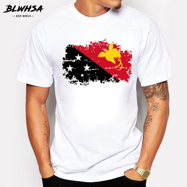 

blwhsa papua new guinea flag short sleeve brands papua new guinea fans clothing sport hooded sweatshirt hoodie men t shirt