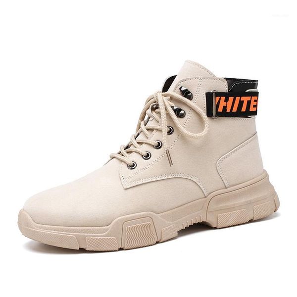 

vintage men boots suede leather western ankle boots men waterproof winter work casual shoes sneakers chaussure homme1, Black