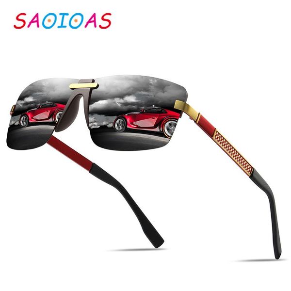 

sunglasses saoioas 2021 metal classic vintage women men design glasses female driving eyewear, White;black