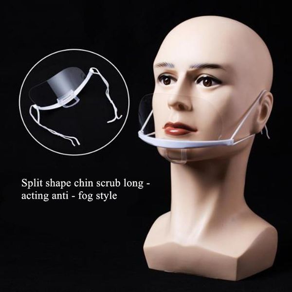 

transparent masks kitchen tools for catering food l supermarket cook baking waiter plastic kitchen masks anti fog saliva wmtbbp mywjqq