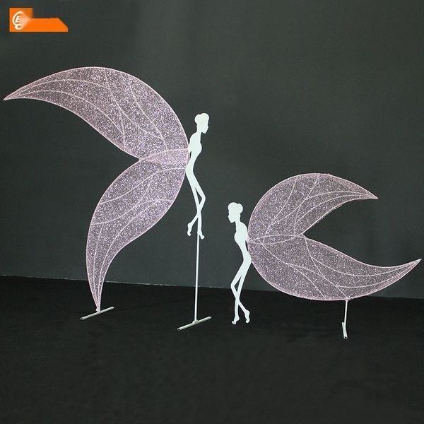 

riics baijie new stage iron spirit ornaments european wedding props decoration pendant flower welcome prop ornaments accessories and decorat