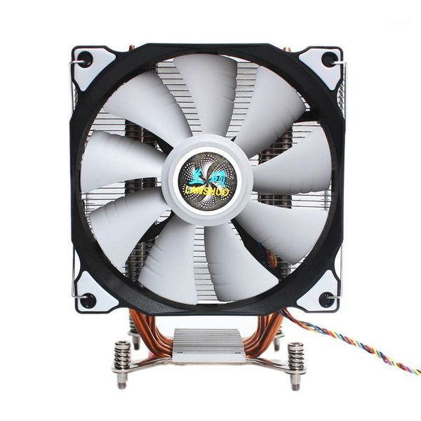 

fans & coolings lanshuo cpu silent fan 4 heat pipe wire ligent temperature control cooler for 775/1150/1155/1156/1366/20111