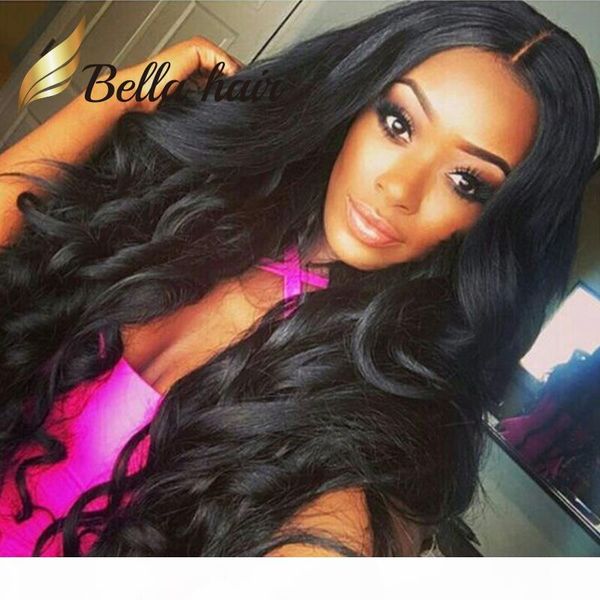 

brazilian body wave hair wigs virgin human hair full lace wig wavy natural color 100% human hair front lace wigs ing, Black;brown