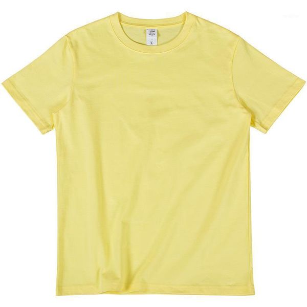 

270g solid color t-shirt color rich collocation summer first choice1, White;black