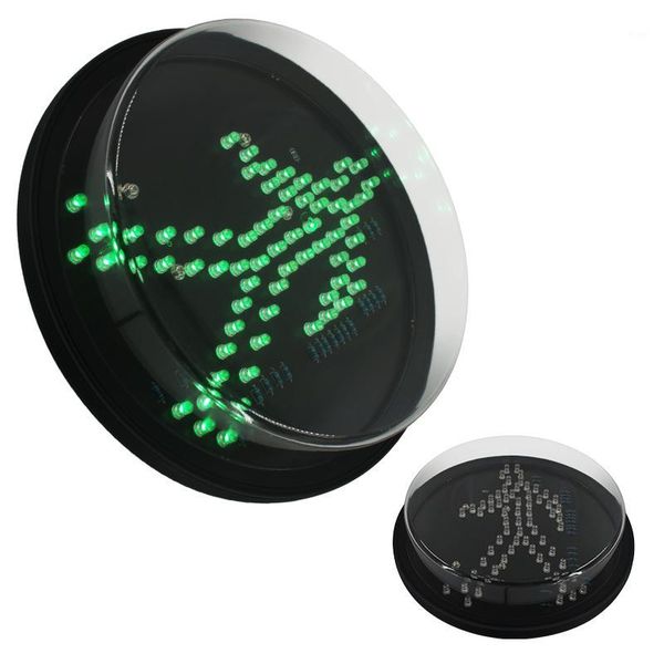 

8inch red green pedestrian traffic light led core for zebra crossing1