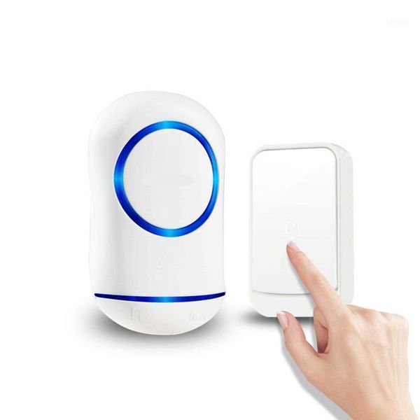 

wireless doorbell smart door bell home waterproof doorbell multifunctional pager intelligent door bell chime1