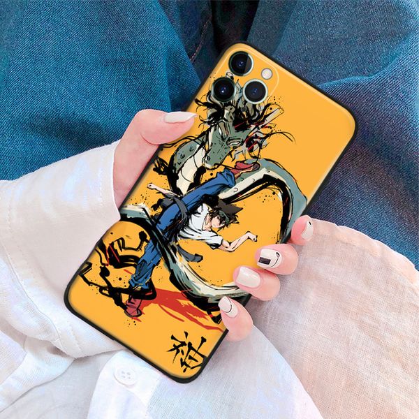 

jin mori the god of high school anime for iphone se 6s 7 8 plus x xr xs 11 12 mini pro max soft silicone phone case cover shell