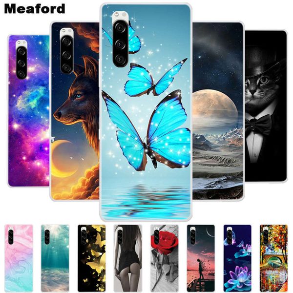 

sewqsilicone rubber shell ii, soft sheath of sony 5 ii so-52a xperia 5iivtrvgt