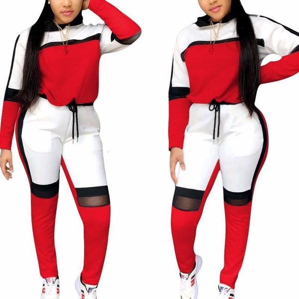 

long sleeve women tracksuits plus size s-2xl female pink sweatsuits set spring autumn hoody tracksuits casual two piece set, Gray