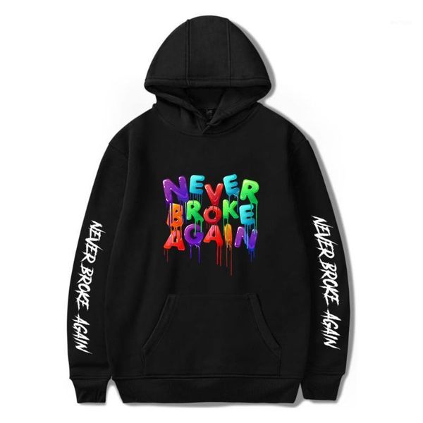 

youngboy never broke again hip hop hoodies men /women cotton spring autumn male hoodies sweatshirts printed casual hoodie1, Black
