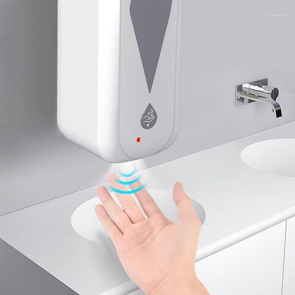 

liquid soap dispenser sensor foam intelligent automatic wall mounting abs hand cleaning smart induction dispenser1