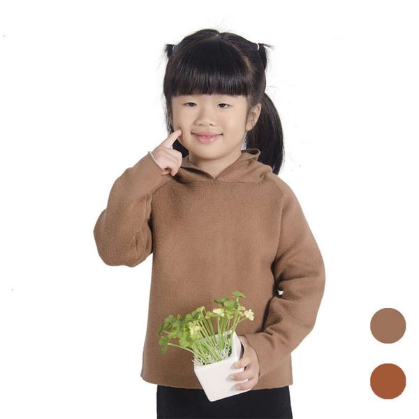 

ins boys and winter autumn children's clothing girls' core spun yarn cardigan deer ear baby hooded et sweater b2wj, Blue