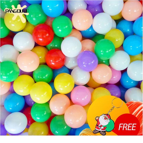 

100 шт. / лот 5.5см / 7 см океанский мяч мягкая pe ball pit для бассейна eco-friendly ocean wave для baby playpen tent bbyrih