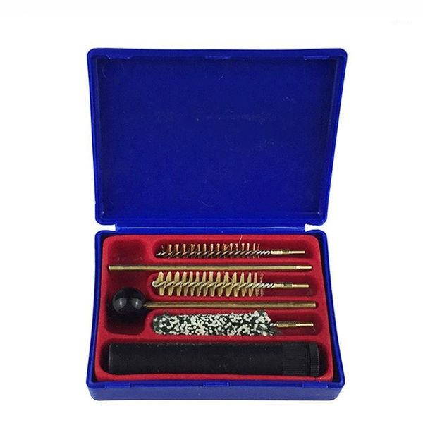 

universal pistol gun cleaning kit tools set brushes rifle cleaner with durable plastic storage case1
