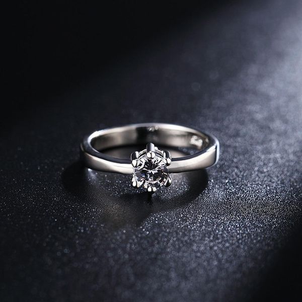 

fashion size 6 9 gold color silver color crystal cz stone wedding engagement ring for women noble gift party gift jshlr096 h bbytfw