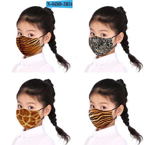

washable mal and texture children's sunscreen printing dustproof cloth mask pm2.5 gasket 1 0t71 1csv