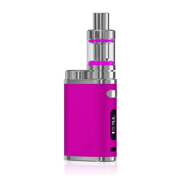 

Electronic Cigarette Kit Pico 75W Starter Kit 18650 TC Mod Melo III 3 Mini Tank Atomizer Invisible Airflow Control Vape Box Mod Kit