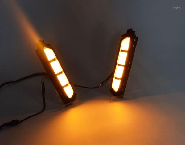 

other lighting system drl for elantra 2021 avante led daytime running lights daylight fog lamp with yellow turn signal style relay1