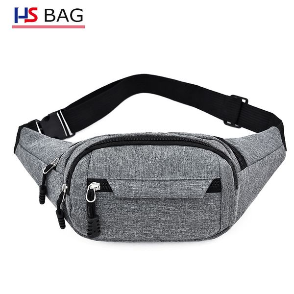 

manufacturers wholesale waist tide men's sports casual diagonal shoulder backpack oxford cloth outdoor sports men cool pockets