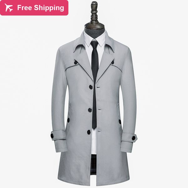 

2021 new men spring fall section in fashion thin men's garment jacket coat 6gl0, Tan;black