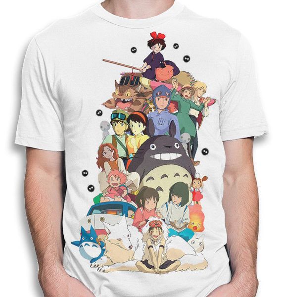 

studio ghibli combo t shirt hayao miyazaki anime tee men's women's all sizes youth t shirt cool fashion sport hooded sweatshirt ho