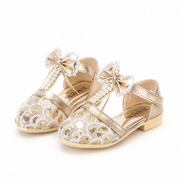 

summer toddler & girls princess performance shoes fashion bowtie rhinestone soft bottom breathable wrapping toe sandals for kids #pu7v
