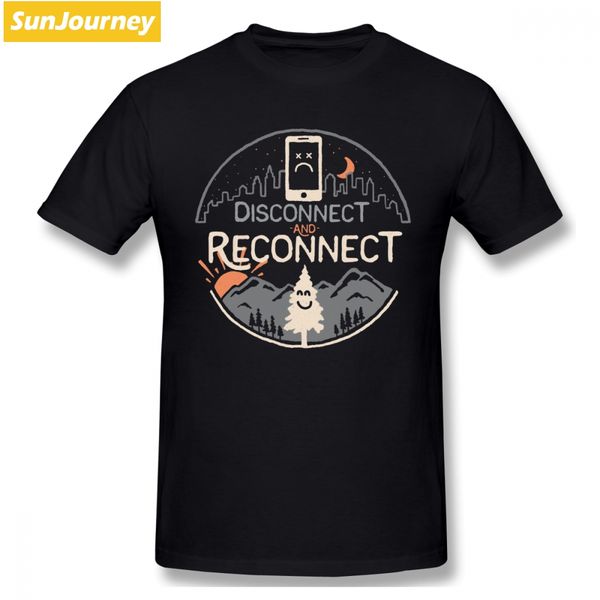 

disconnect and reconnect men t shirt swag oversize o-neck cotton short sleeve men t-shirt sport hooded sweatshirt hoodie