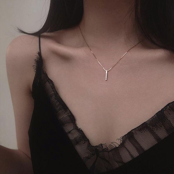 

pendant necklaces golden geometric necklace silver plated long chain for women fashion jewelry