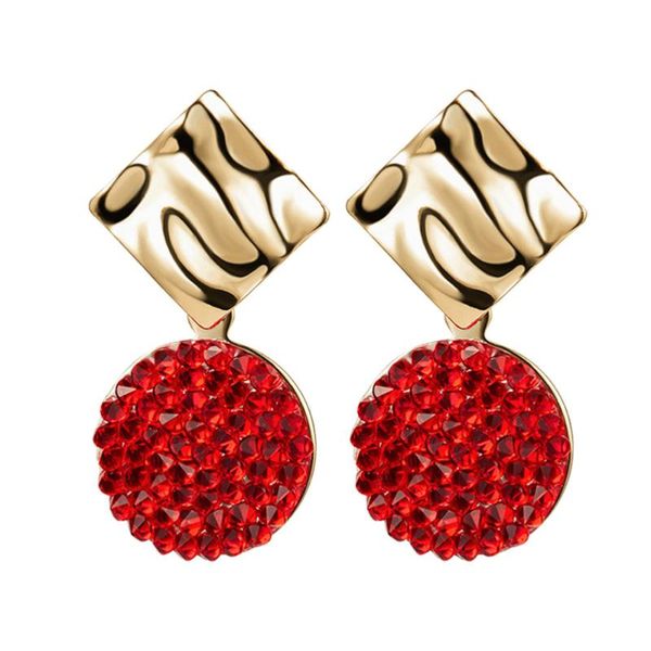 

1 Pair Jewelry Crystal Decor Earring Charming Earring Jewelry Decor, Silver