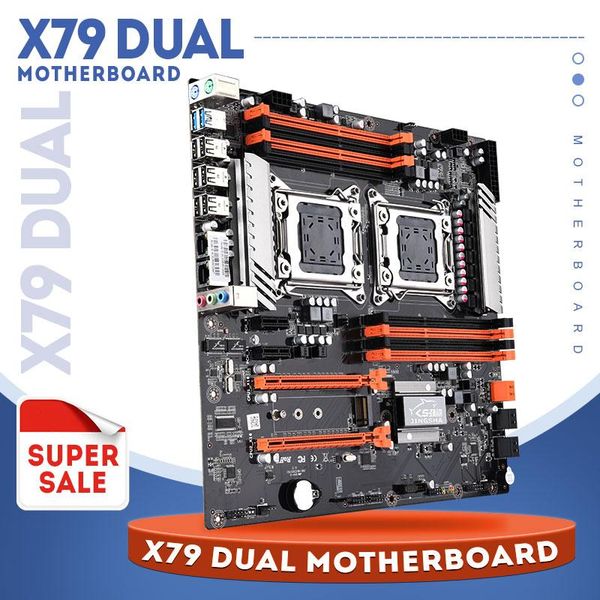 

dimm deskcomputer mainboard m.2 x79 dual cpu lga2011 motherboard e5 4×ddr3 sata3.0 usb3.0 interface