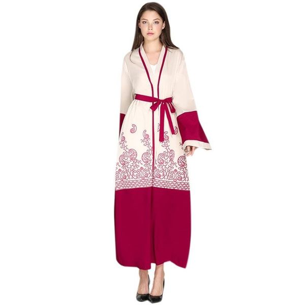

women muslim ramadan worship long dress, Black;pink
