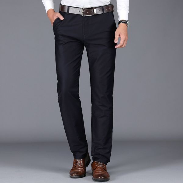 

2601 # бизнес новые случайные брюки прямые трубки микро эластичные пригонки мужские брюки корейский мужские брюки случайных брюки bw0go, Blue