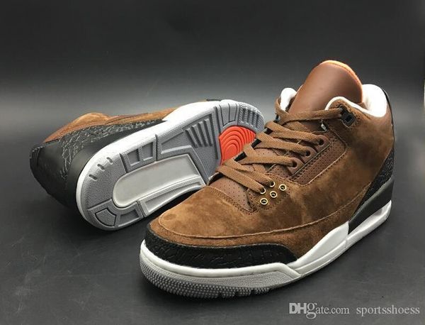 

discount custom 3 jth nrg coffee brown black white designer basketball shoes comfort iii justin timberlake luxury sports sneakers with box