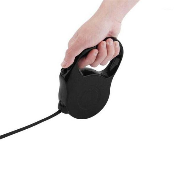 

3m/5m nylon ropes training leash automatic retractable dog leash cat puppy traction rope walking lead hand dispensers1