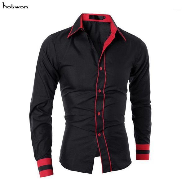 

2020 fashion mens luxury casual stylish slim fit long sleeve casual dress shirts blusa plus size1, White;black