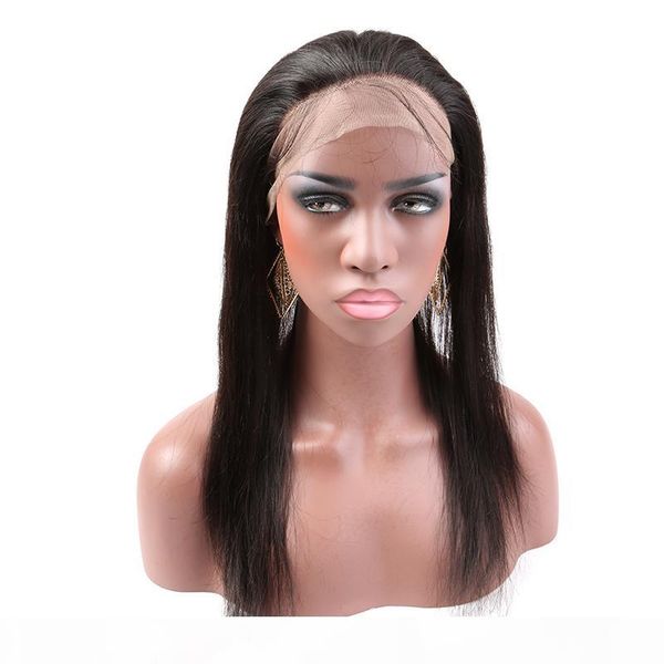 

greatremy 22x2 adjustable 360 frontal closure hairpieces indian virgin human hair silky straight natural black 360 lace band frontal wig