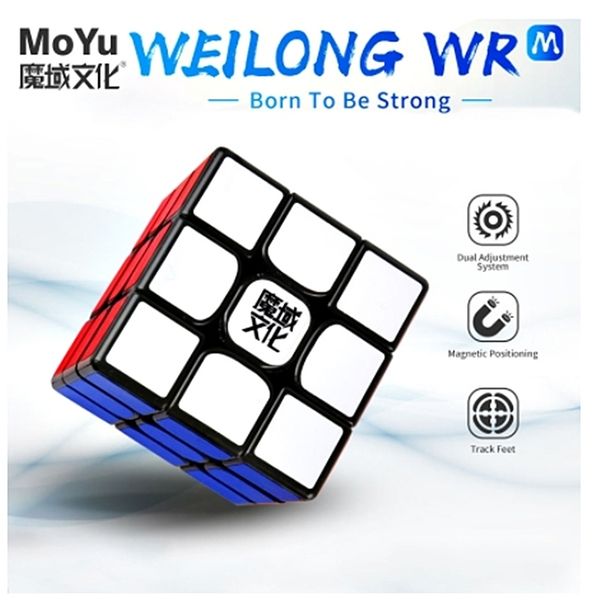 

moyu weilong wr m 3x3x3 magnetic speed magic cube 3x3 puzzle cubo magico competition cubes y200428